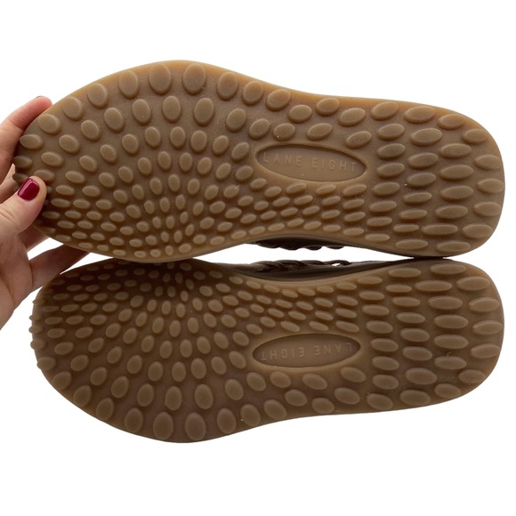 Lane Eight Mens Shoes 9 Trainer AD 1 Dusty Taupe Brown Low Top Athletic Sneakers - Picture 10 of 12